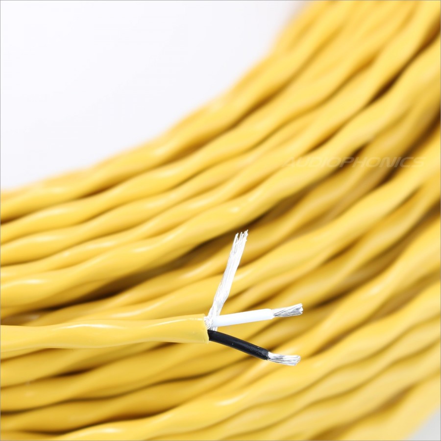 thumbnail interactive-video image 1 of 22AWG PTFE Silver Plated Copper Hook-Up Wire – Flexible Stranded Audio Cable (Sold By The Foot) 1 of 4