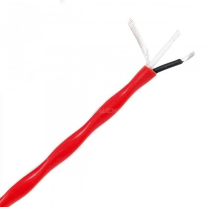 Interconnect cable Silver PTFE yellow 2x0.8mm² Ø 4mm
