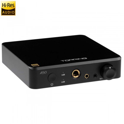 TOPPING A50 Balanced Headphone Amplifier Black