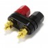 Double Insulated Gold Plated Speaker Terminals with Holding Plate 5mm