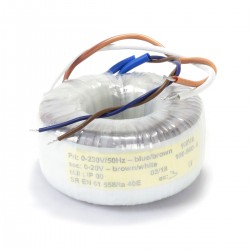 Toroidal Transformer 100VA 1x14.5V 6.9A