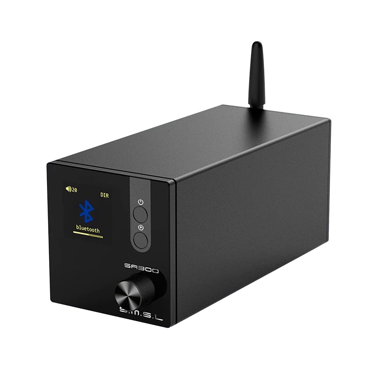 SMSL SA300 Class D Amplifier USB Bluetooth 5.0 aptX Subwoofer MA12070 2x80W 4 Ohm 32bit 384kHz
