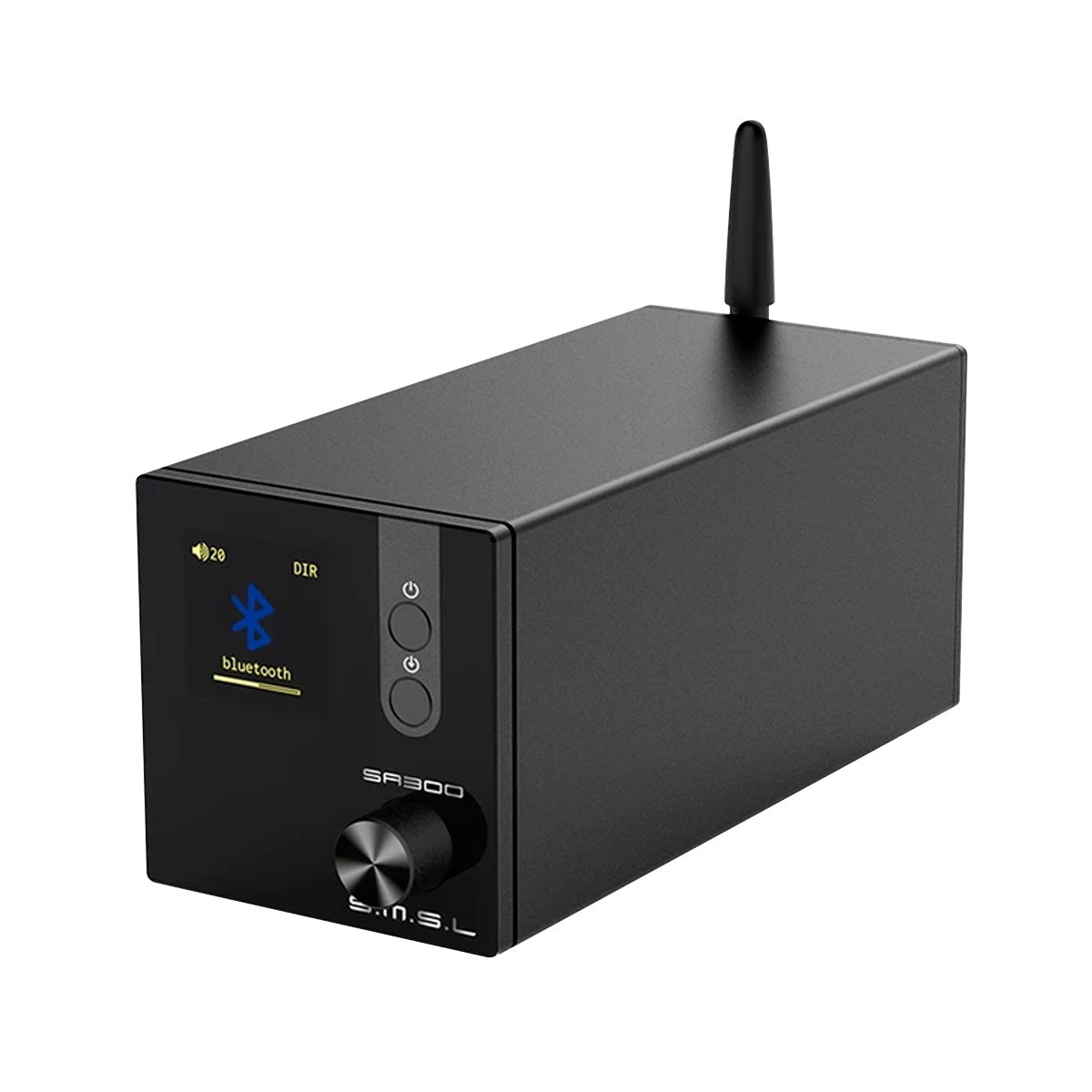 Audiophonics - SMSL SA300 Class D Amplifier USB Bluetooth 5.0 aptX  Subwoofer MA12070 2x80W 4 Ohm 32bit 384kHz