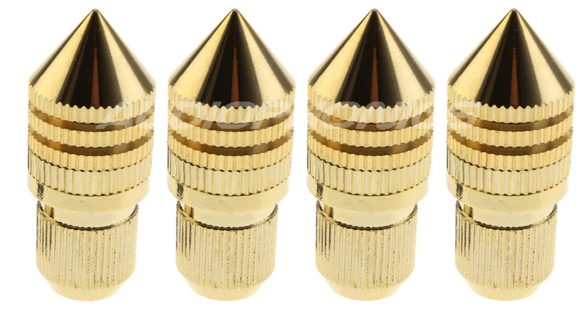 ATOHM WT-15M8-32G Gold Decoupling Spikes (Set x4)