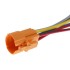 Fast Connector for Switch and Push-Button RGB 7 wires Ø16mm