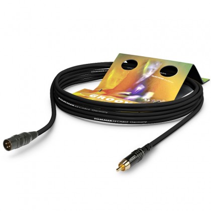 HICON Tricone MKII - XLR 3 PIN Cable Male to RCA 1.50m (Unit)