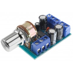 Module amplificateur Stéréo TDA2822M avec contrôle de volume 2x1W