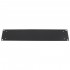 HIFI 2000 Facade aluminium 4mm Noir pour boitier 2U 