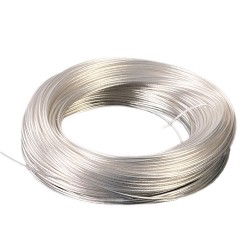 OFC Pur Copper High Purity/Silver Plated PTFE 1.4mm 