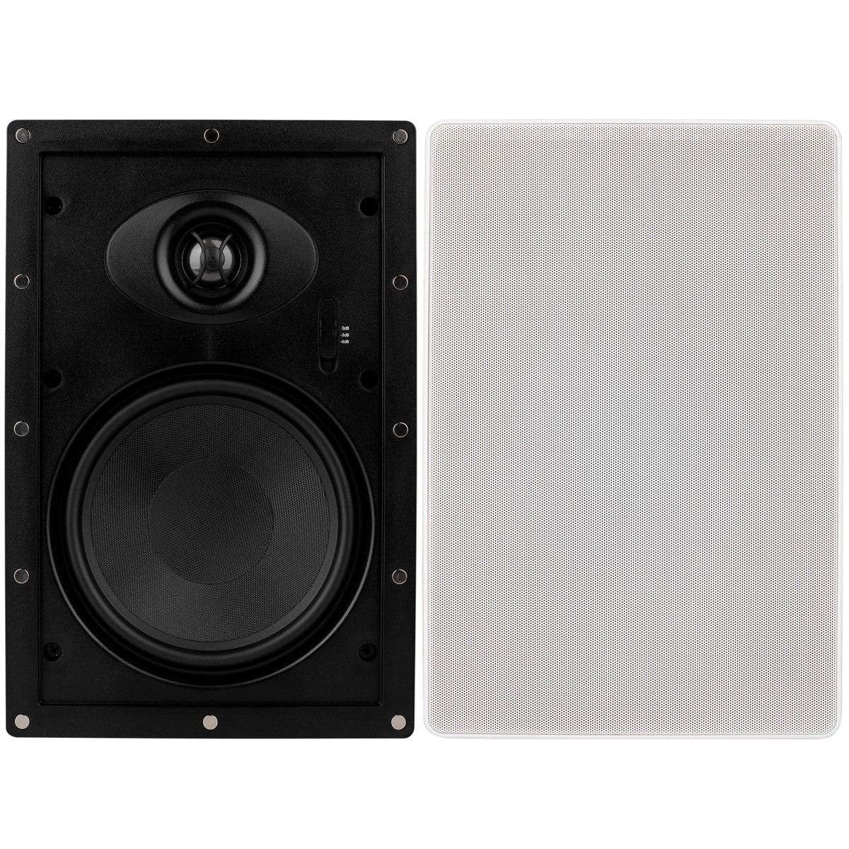 DAYTON AUDIO MICRO EDGE ME625W In-Wall 2 Way Speaker 50W 8 Ohm 87dB 61Hz - 20kHz (Pair)