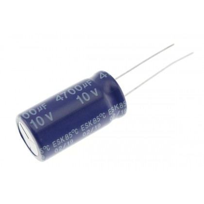 Condensateur Électrolytique Aluminium 10V 4700µF
