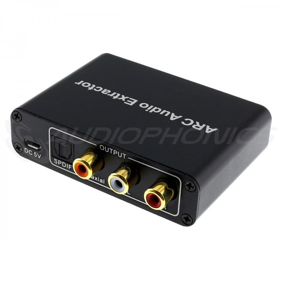 Extracteur HDMI ARC vers SPDIF Coaxial Optique RCA DTS Dolby AC3 5.1
