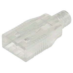 USB connector type A - Transparent cap