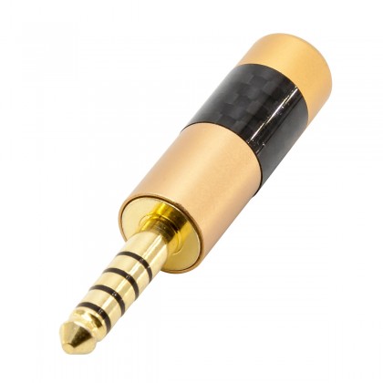 IBASSO CA02 Adaptateur Symétrique Jack 2.5mm Femelle vers Jack 4.4mm Mâle Plaqué Or