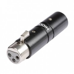 HICON HI-X3X3-FM Adaptateur XLR femelle vers XLR mâle