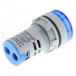 Afficheur de Tension Voltmètre à LED Bleu 60-500VAC