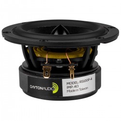 DAYTON AUDIO RS100P-4 Reference Haut-Parleur de Grave 30W 4 Ohm 88dB 85Hz - 13500Hz Ø10.2cm