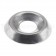 Hollow Washer Cup Stainless Steel M5x15x3mm Silver (x10)