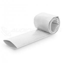 Heat-shrink tubing 2:1 Ø18mm White (1m)