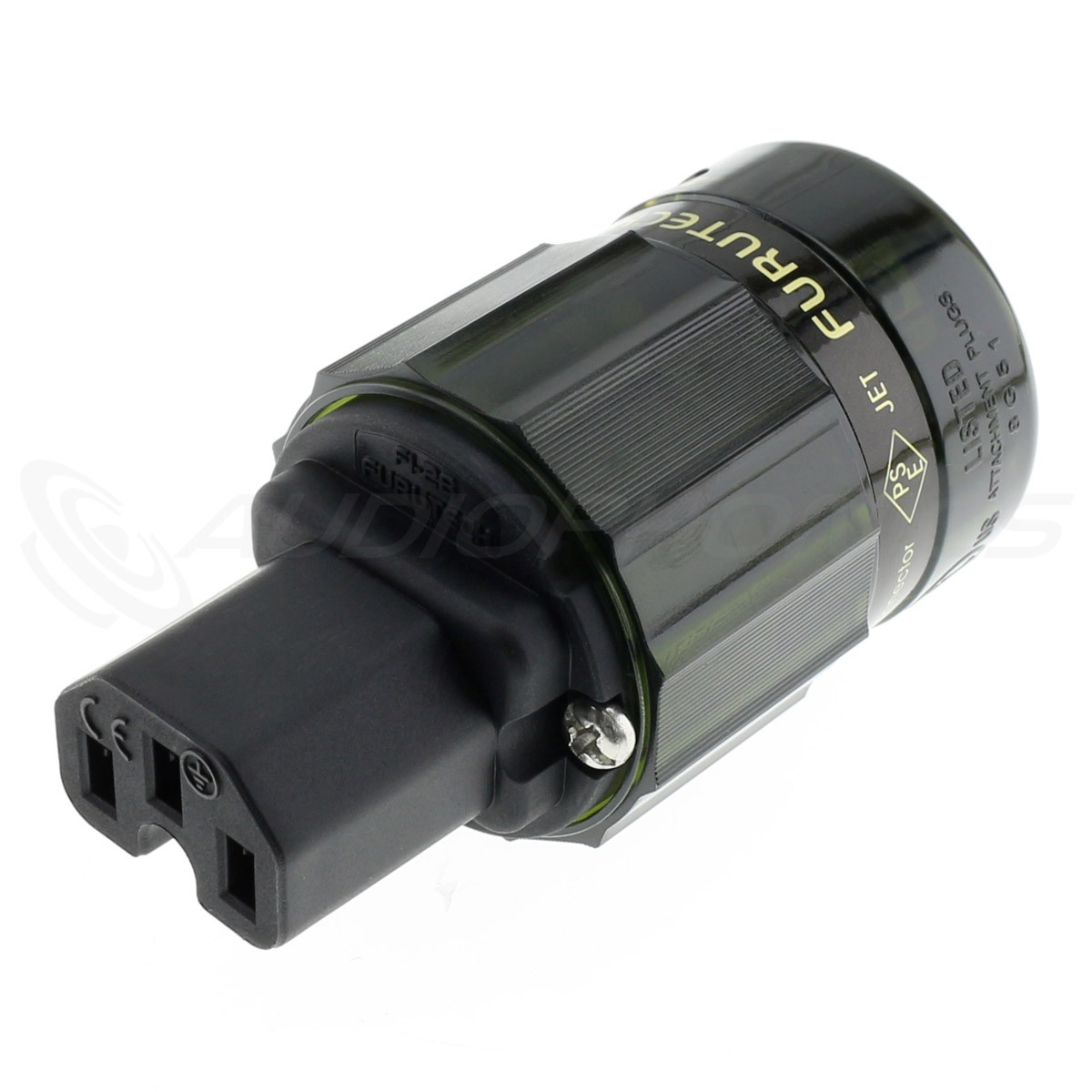 FURUTECH FI-28 (G) Connecteur IEC Cuivre pur Plaqué Or 24k Ø17.5mm