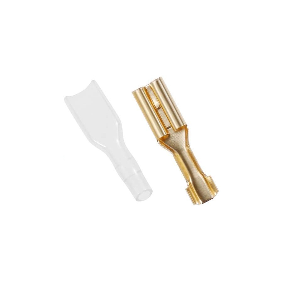 Female Blade Connector 2.8mm Gold Plated Ø2.8mm (Set x10) Audiophonics