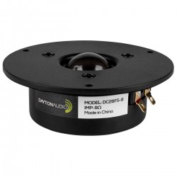 DAYTON AUDIO DC28FS-8 Haut-Parleur Tweeter à Dôme 50W 8 Ohm 1600Hz - 20kHz Ø2.9cm