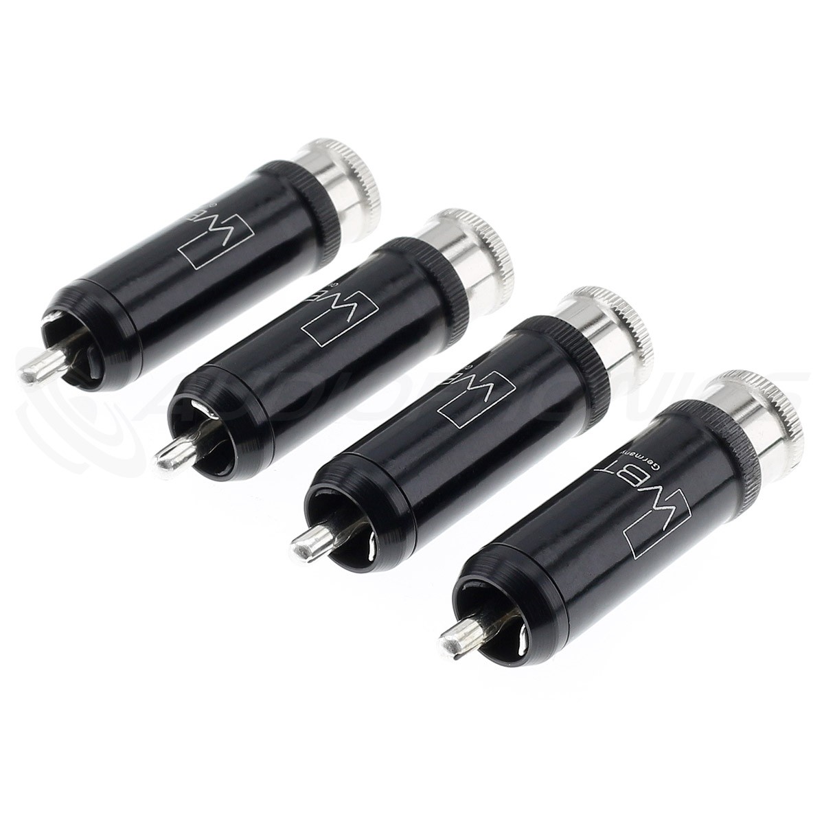 WBT 0110AG RCA Connectors NextGen Pure Silver 75 Ohm Ø9mm (Set x4)