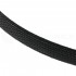 Gaine Tressée Extensible Nylon (PET) 15-25mm Noir