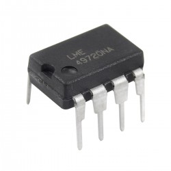 TI LME49720NA/NOPB Operational Amplifier OPA Class AB 2 Ways DIP8 (Unit)