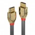 LINDY GOLD LINE High Speed HDMI 2.0 Cable OFC Copper Gold Plated Triple Shielding 24k 2m