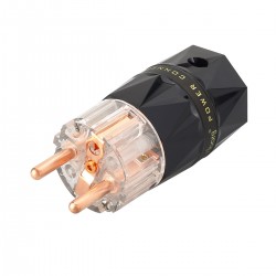 VIBORG VE503 Schuko Type E/F Power Connector Pure Copper Ø19mm