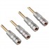 FURUTECH FP-200B (G) Banana Plug Phosphore Bronze Gold Plated 24k Ø5mm (Set x4)