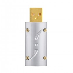 VIBORG UA201 Connecteur USB-A 2.0 Mâle Plaqué Or 24k Ø8.5mm