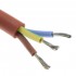LAPP KABEL OLFLEX HEAT Câble Triple conducteur souple Silicone 1mm² Rouge