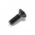 Hexagon Socket Countersunk Head Screw M2x8mm Nickel-Plated Steel 10.9 Black (x10)