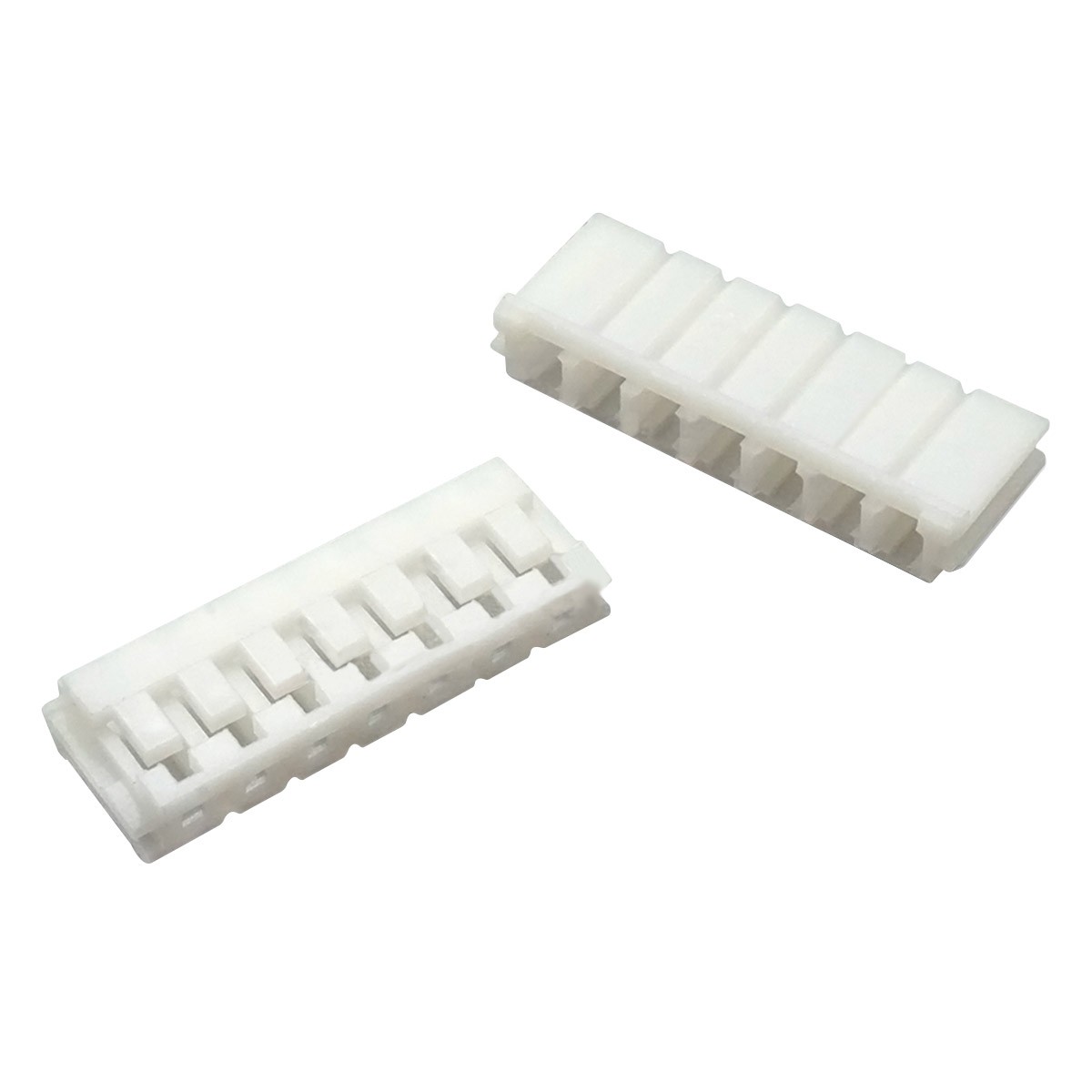 EH 2.54mm Female Casing 7 Channels White (Unit)