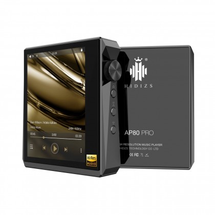 HIDIZS AP80 PRO Baladeur Numérique HiFi DAC Double ES9218P 32Bit/384kHz DSD Bluetooth aptX Noir