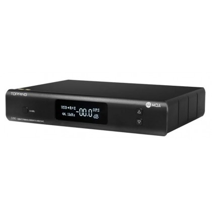 TOPPING D90 Balanced DAC AK4499 XMOS XU208 I2S 32bit 768kHz DSD512 Black