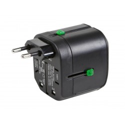 Universal adapter US / EU / UK / AS/NZS 3112