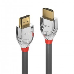 LINDY CROMO LINE Câble USB-A Mâle vers Mini USB-B Mâle 2.0 Plaqué Or 1m