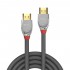 LINDY CROMO LINE Câble HDMI 2.0 High Speed Triple Blindage Plaqué Or 24k 1m