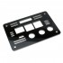 Acrylic Back Plate for Audiophonics RaspDAC Mini Raspberry Pi 4