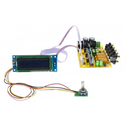 Module Sélecteur de Source PGA2311 5 entrées avec Écran LCD