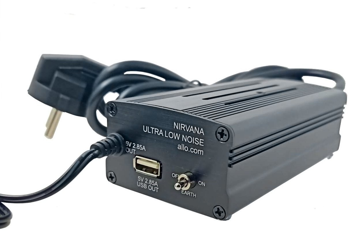 ALLO NIRVANA Low noise audio power supply 5V 2.8A Black