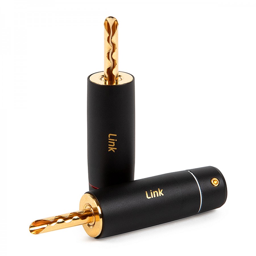 ETI LINK BANANA Banana Plug Gold Plated Beryllium Copper Ø9mm (Set x4