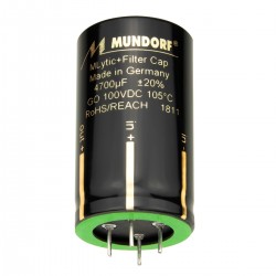 Mundorf M-Lytic AG+ Condensateur 80V 10000µF