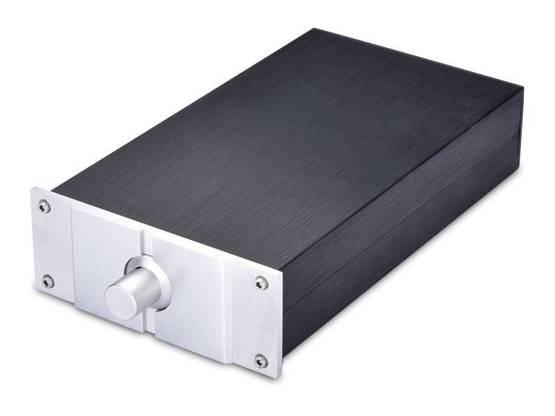 DIY Box preamplifier / DAC 100% Aluminium 261x155x60mm