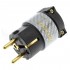 NEOTECH NC-P312G Schuko Type E/F Power Connector Gold Plated UP-OCC Copper Ø20mm