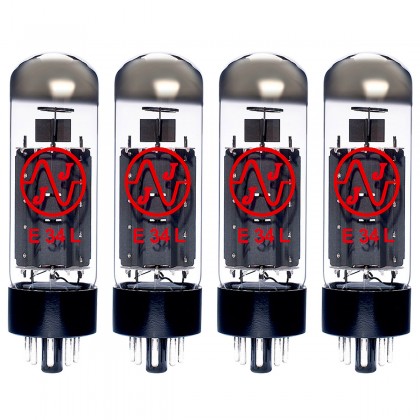 JJ ELECTRONIC E34L Power Tubes (Set x4 Quad Matched)