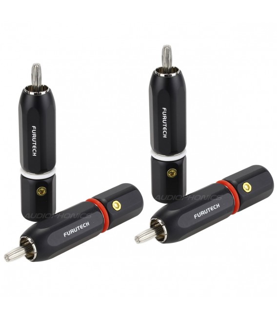 その他 FURUTECH FP-120F(R) RCA plug furutech-fp-120-r-rhodium-